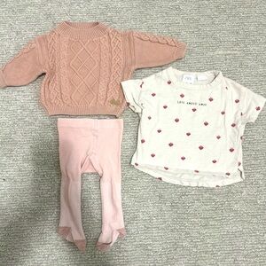 Baby girl clothes 3-6 months
